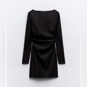 Zara ruched stretch dress